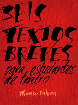 cover image of Seis textos breves para estudantes de teatro